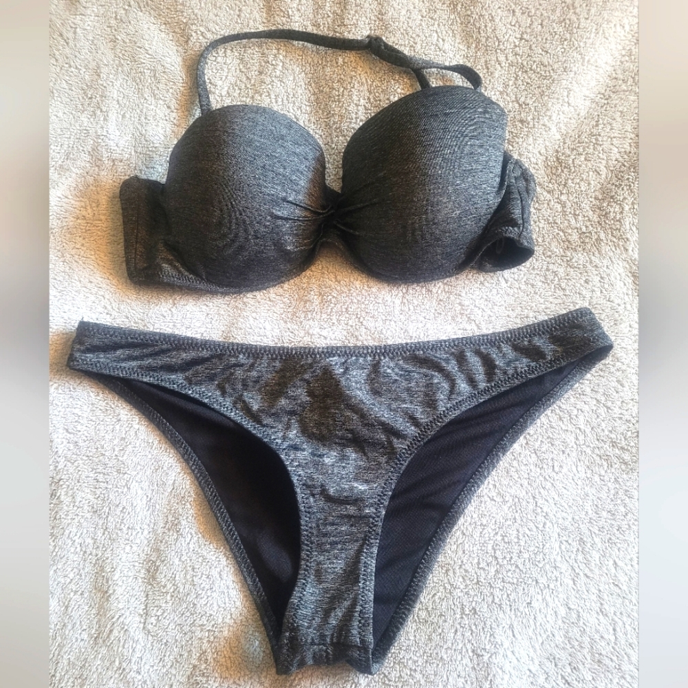 Dark grey bikini